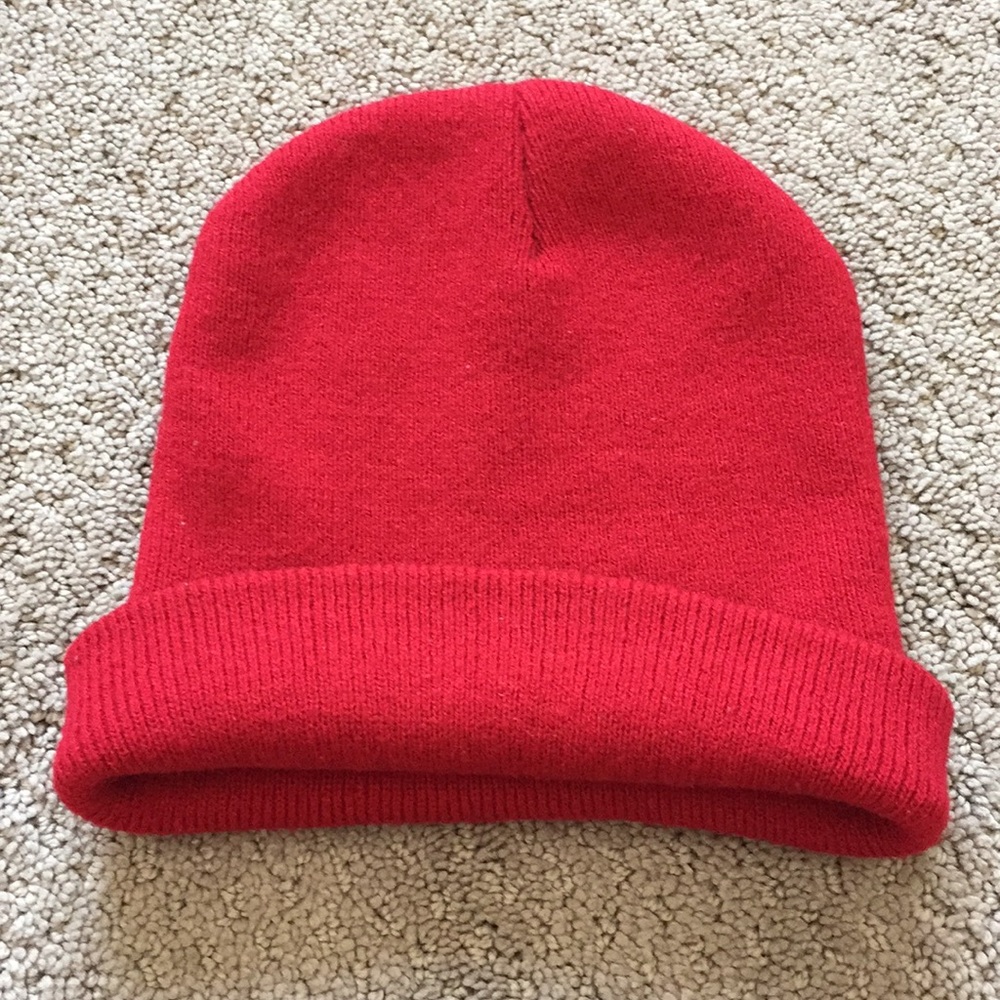 Simple Brand New Red Beanie